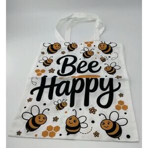 Bee Happy Tote Bag
